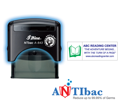 ANTIbac Stamps (7/8" x 2-3/8")