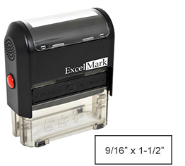 Self-Inking Custom Stamp (9/16" x 1-1/2")