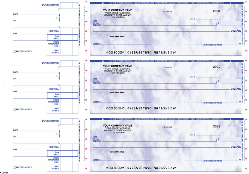 Manual Cash Disbursement Check