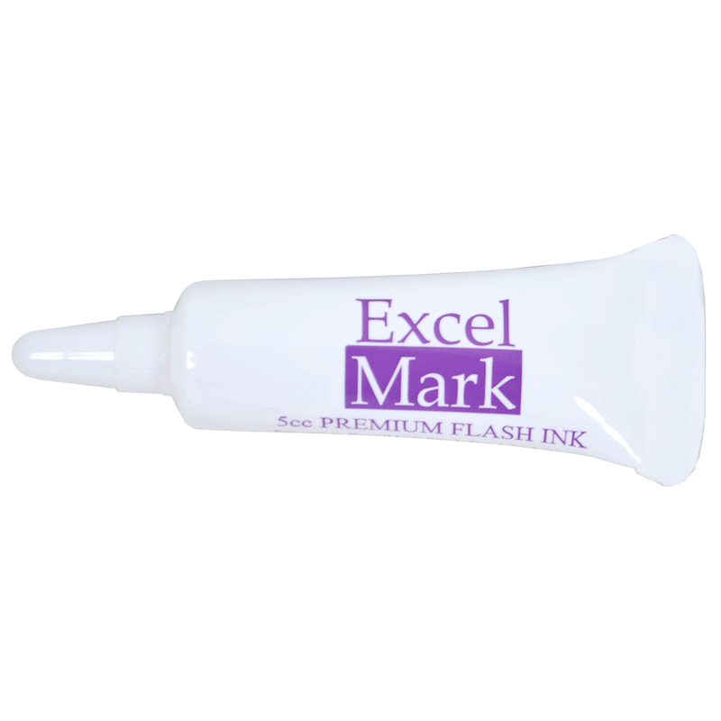 ExcelMark Premium Self-Inking Stamp Refill Ink - 5cc (Black